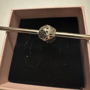 Trollbead sterling silver star bead